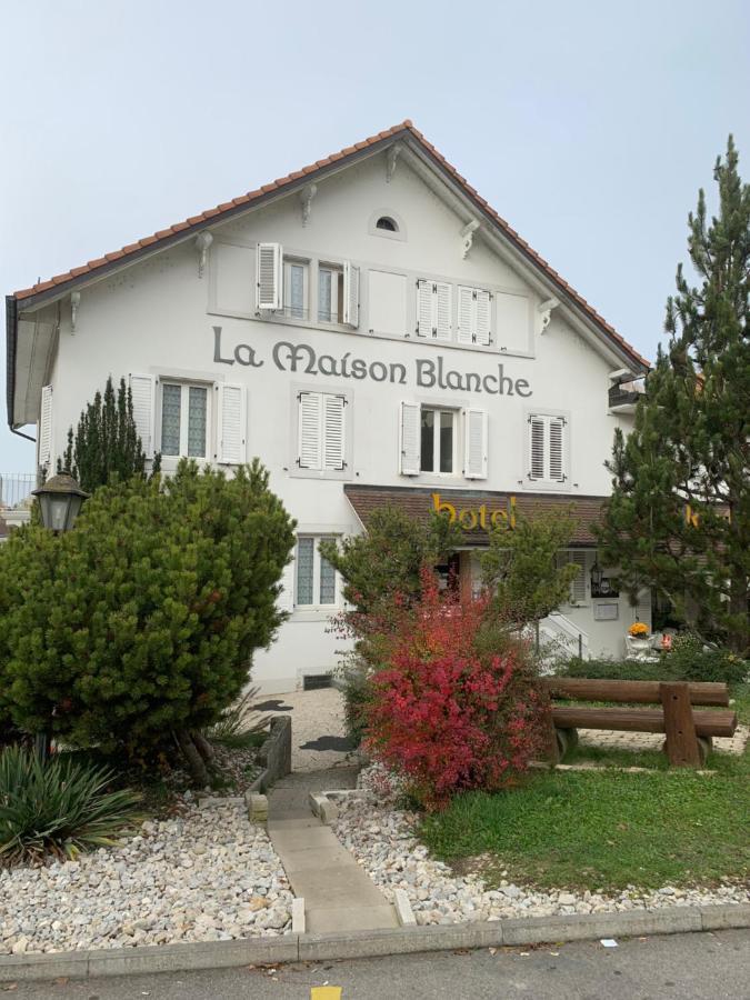 Hôtel Maison Blanche Yverdon-les-Bains Exterior foto